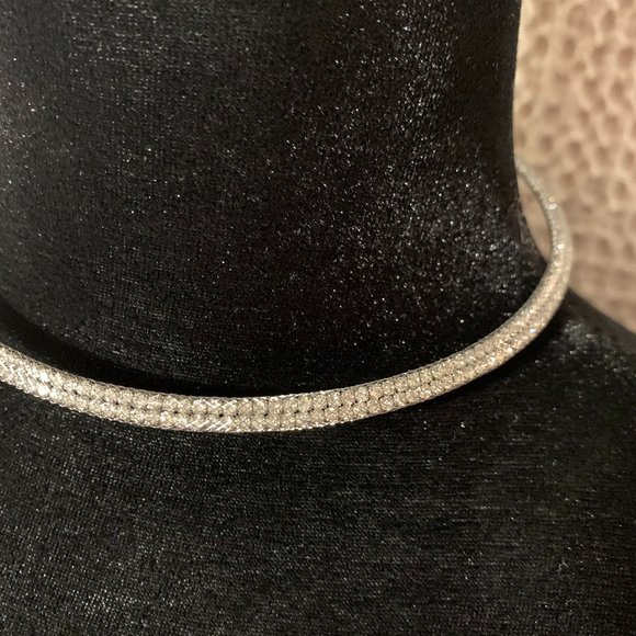 Elegant Rhinestone Choker Necklace by Ballet - Picture 3 of 7